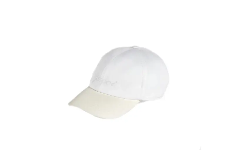 GUCCI Cotton, Viscose, Polyester Baseball Caps Men's White