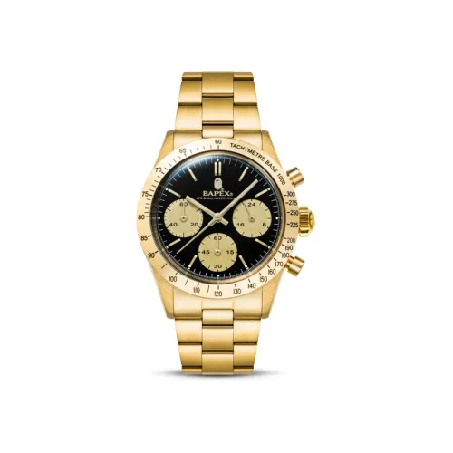 A BATHING APE Classic Type 4 A BATHING APEx Watch Black