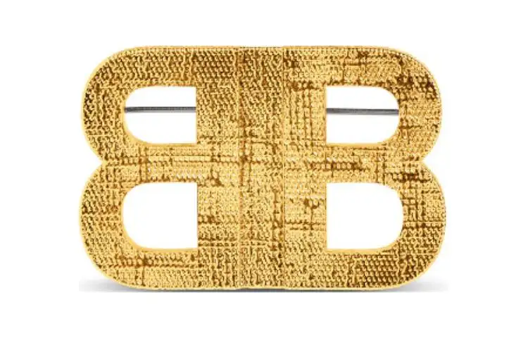 Balenciaga Brooches Women's Gold