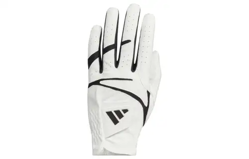 Adidas Polyurethane, Recycled Polyester, Synthetic Leather Sports Gloves Unisex White