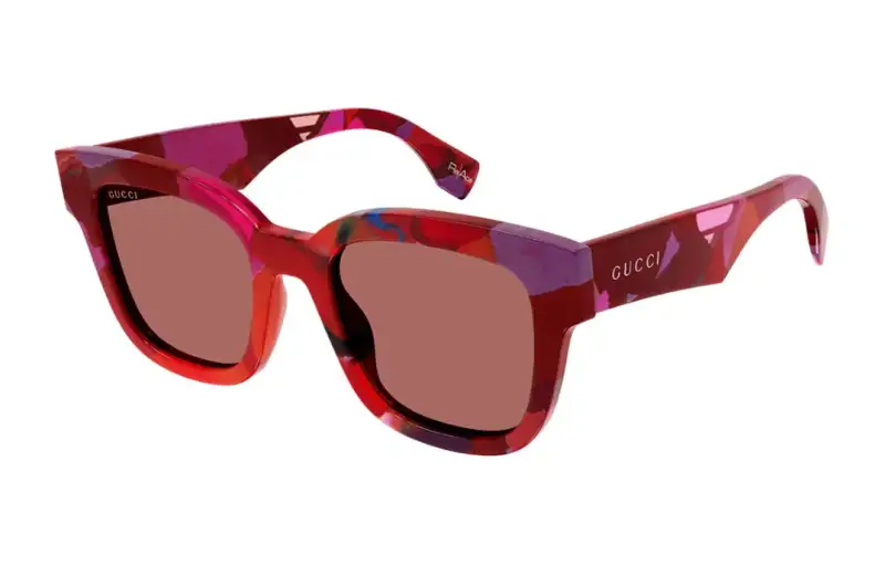 GUCCI Eyewear Rectangular Frame Sunglasses