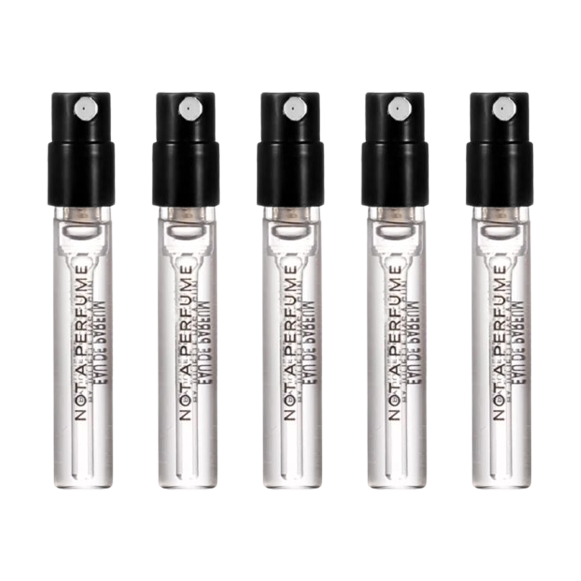 Wooden perfume sample, 1.7 ml, 5 ml