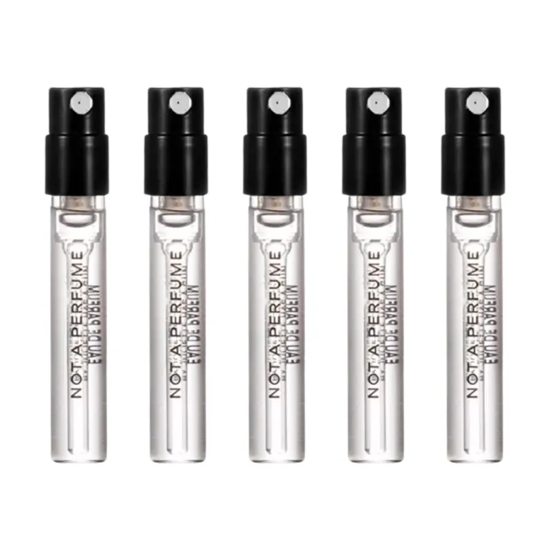 Wooden perfume sample, 1.7 ml, 5 ml