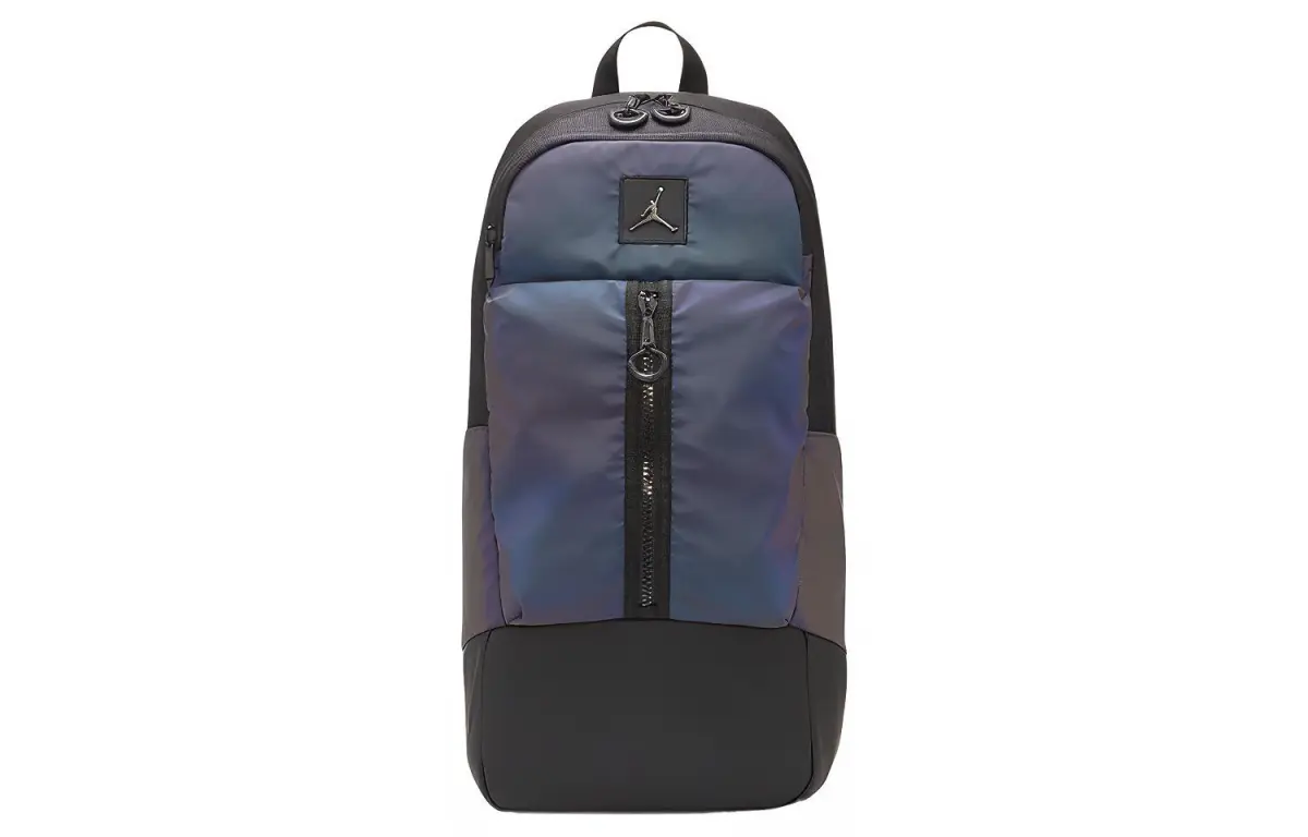 Jordan Polyester Backpack Unisex Black/Reflection Silver