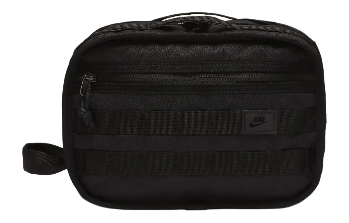 Nike Polyester Portable Handheld Fanny Pack Regular Unisex Black