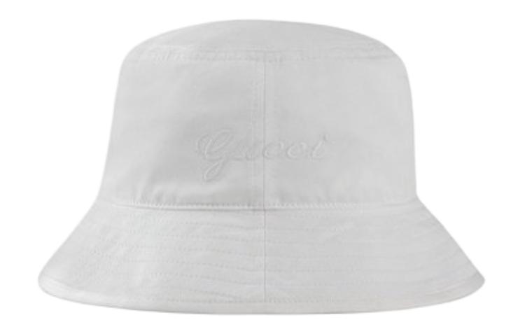 GUCCI Cotton, Viscose, Polyester Bucket Hats Men's White