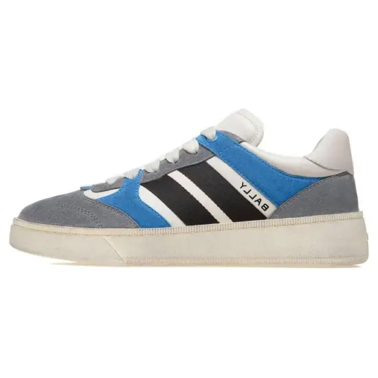 BALLY Panelled Suede Sneakers
