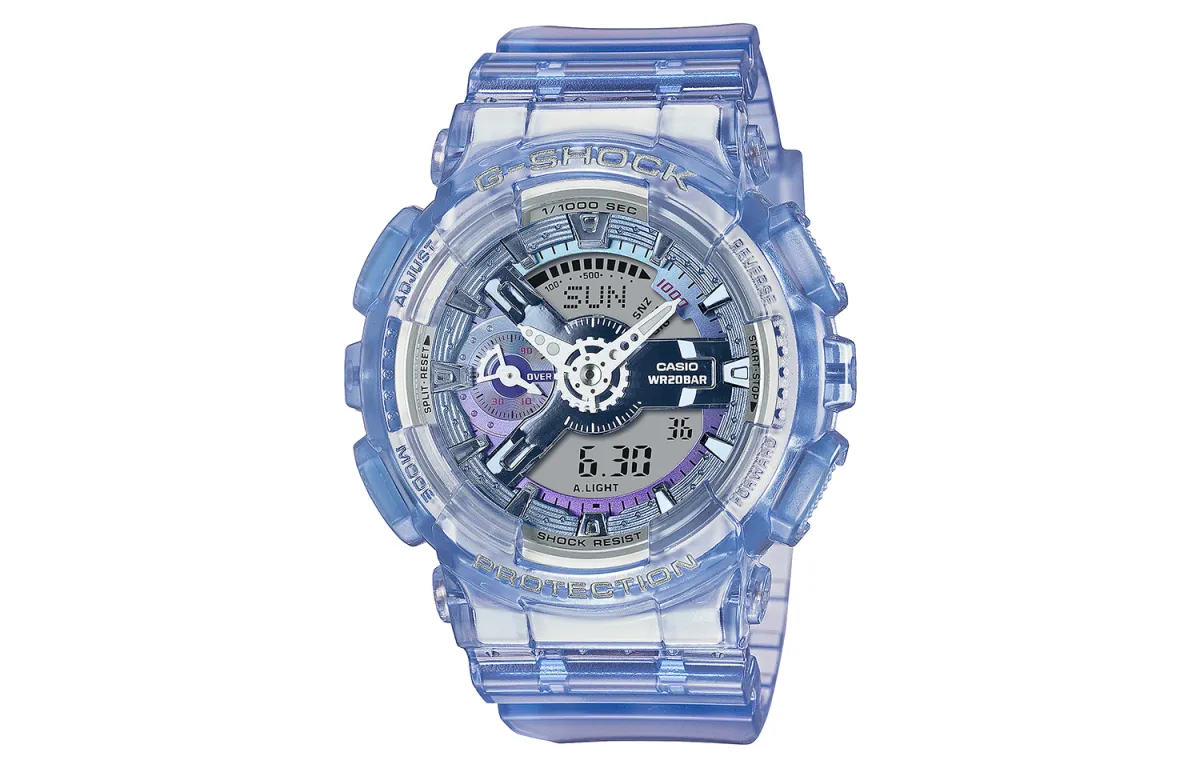 CASIO Science Fiction Virtual Style Quartz Movement Watch Women's Watch Gray Dial
