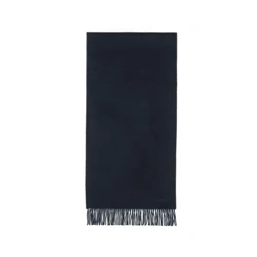 HERMES Cashmere Knit Scarves Unisex