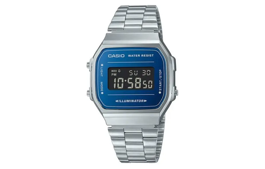 CASIO Unisex VINTAGE Series Blue Watch A168WEM2BJF