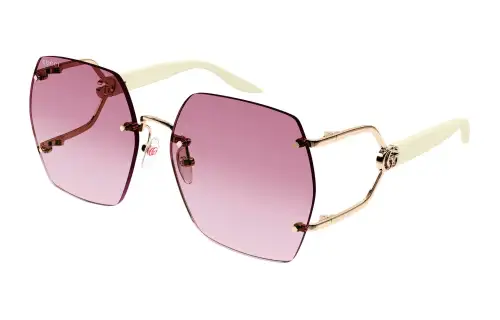 GUCCI Eyewear Geometric Frame Sunglasses