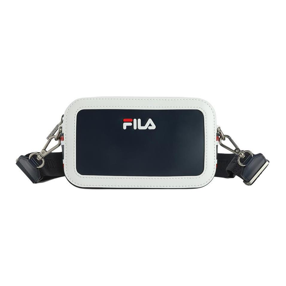 Женская сумка Fila (бело-синяя)