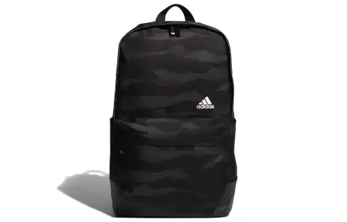 Adidas Polyester Backpack Regular Unisex Carbon Black