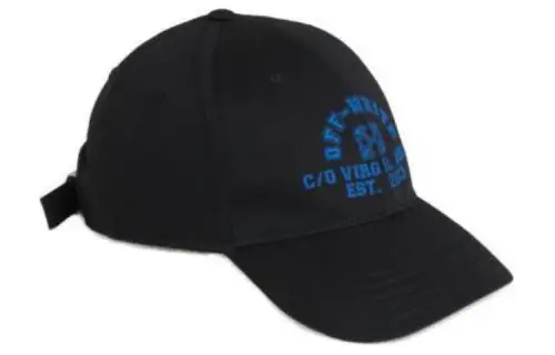OFF-WHITE Logo-print Cotton Baseball Cap