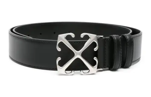 OFF-WHITE Arrow leather belt