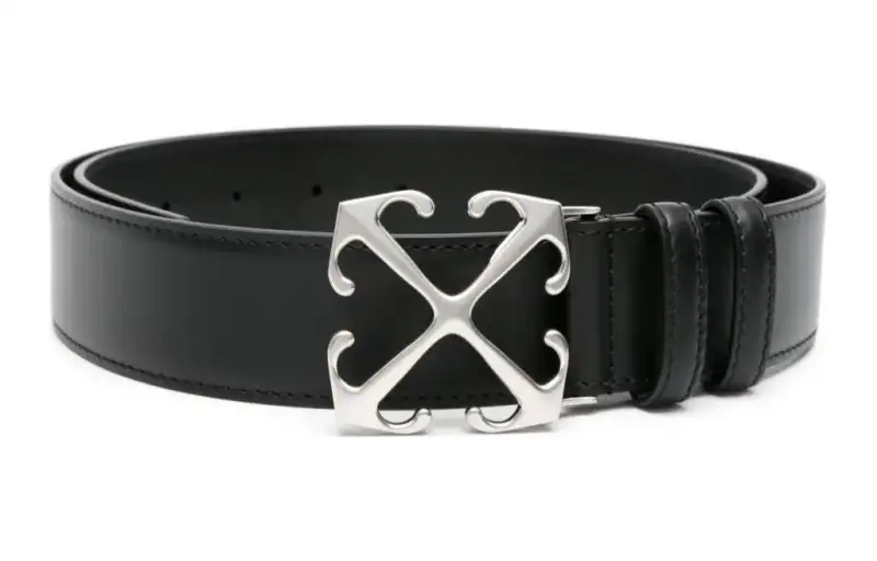 OFF-WHITE Arrow leather belt