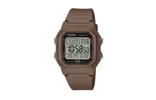 CASIO Unisex Gray Watch W800H-5AV