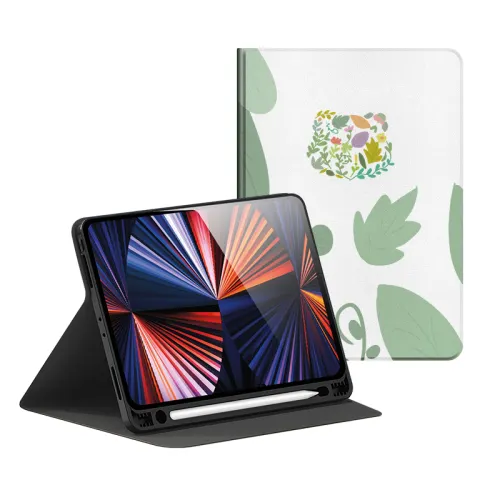Apple, fresh creative silicone protective case, simple and elegant design, flowered, 10.9 inch, 12.9 inch, 2020, 11 inch, 2022