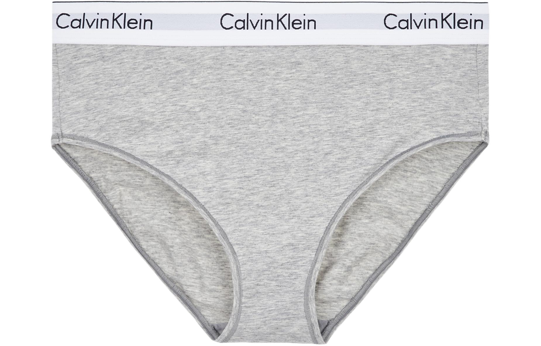 Женские трусы CALVIN CALVIN KLEIN (серебристо-серые)