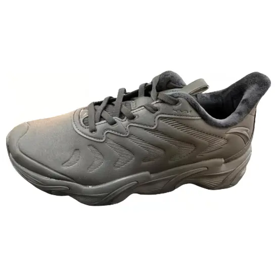 Anta Cushioning Wear-Resistant Low-Top Running Shoes Men's Gray