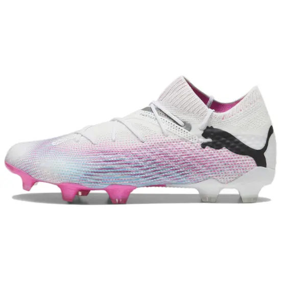 Puma Future Series Football Shoes Unisex Low-top Puma White/Puma Black/Poison Pink