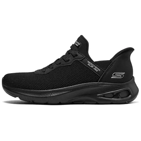 Skechers Cushioning Low-Top Casual Shoes Women's All Black