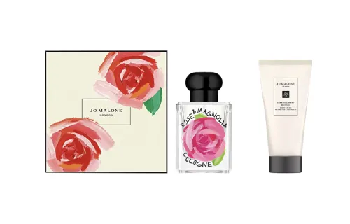 Perfume contains rose, hand cream, gift box, 50 ml, 50 ml