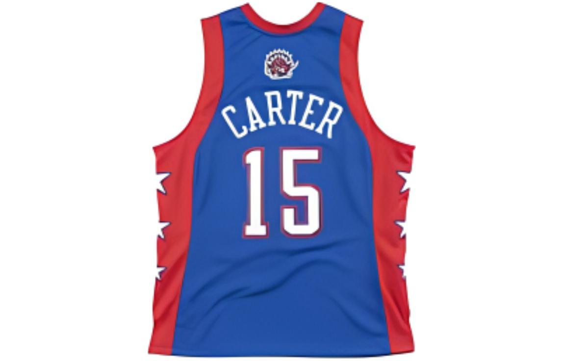 Mitchell Ness Basketball Jersey SW Fan Edition 2004 All Star Game, East, Carter Size 15 Men’s Blue