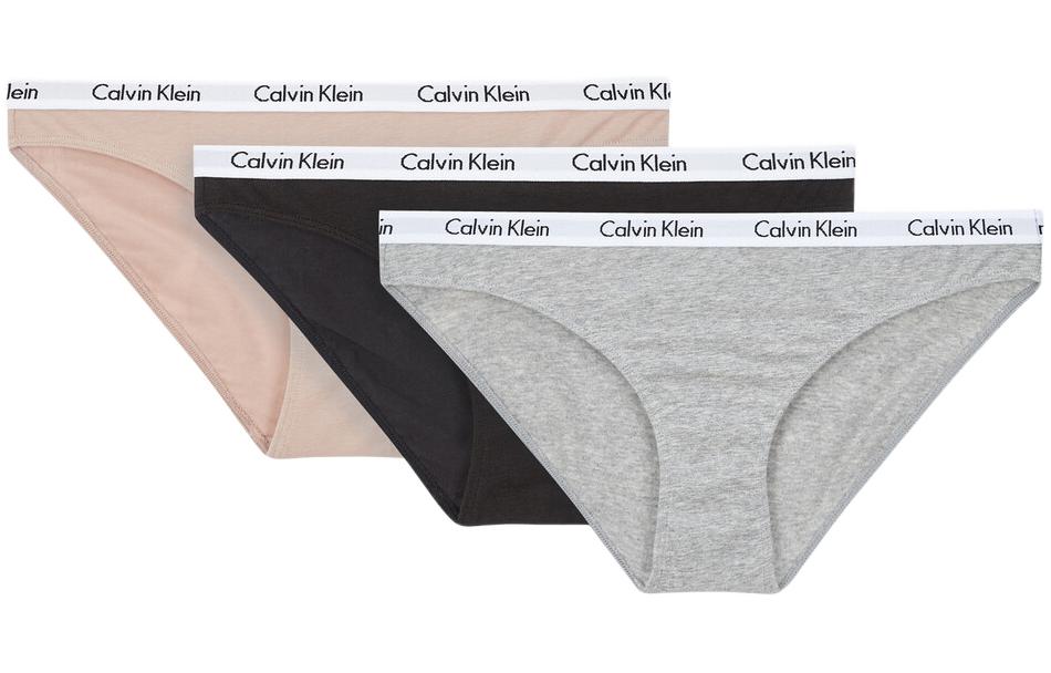 Женские трусы Calvin Klein Комплект 3 штуки (мультиколор)
