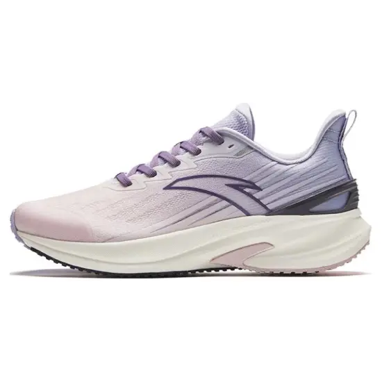ANTA Running Shoes Women's Low-Top Purple/Pink