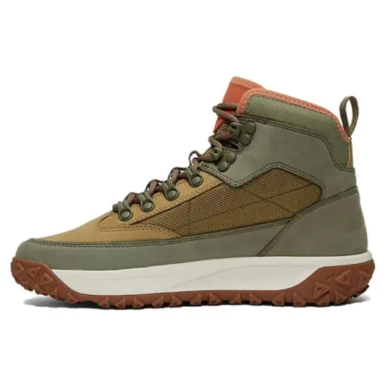 Timberland GreenStride Motion 6 Waterproof Hiking Boots 'Deep Green Nubuck' Women's