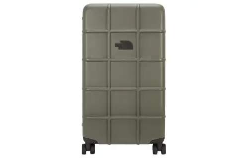 THE NORTH FACE Polycarbonate Suitcase Luggage 30 Inch Unisex Khaki