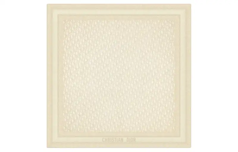 DIOR Silk Scarves Women's Beige