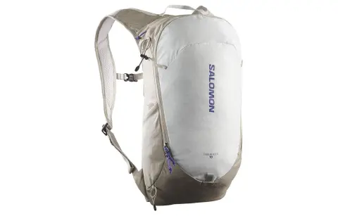 SALOMON 10L Mountaineering Bag Outdoor Bag Polyester Glacier Gray Unisex