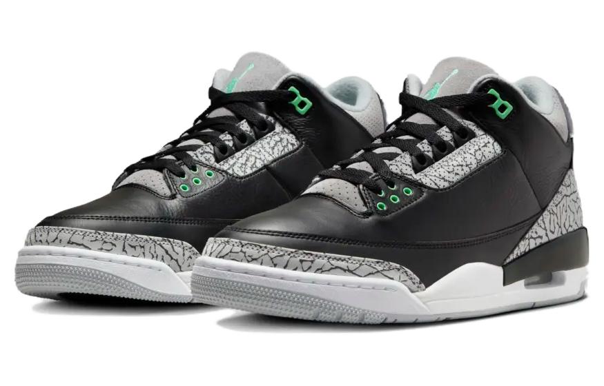 Jordan Air Jordan 3 Retro Green Glow Poizon Shop