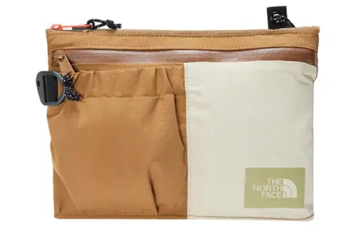 THE NORTH FACE 4L Athleisure Crossbody One Shoulder Outdoor Bag Nylon Brown Unisex