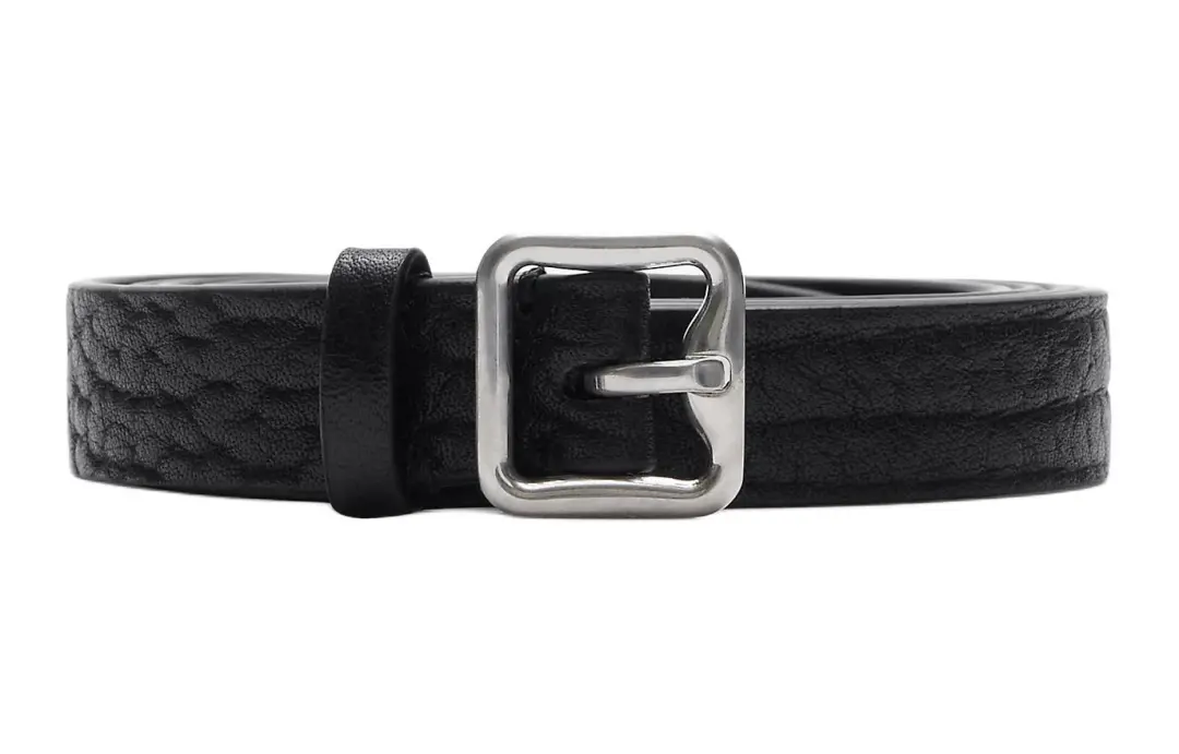 Burberry B-buckle Leather Belt