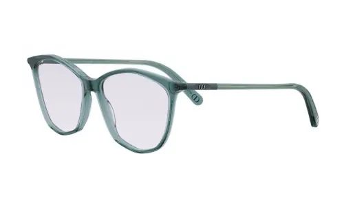 DIOR Irregular Shape Sunglasses Women's Green