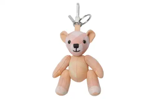 Burberry Lambskin Keychains Women's Pink
