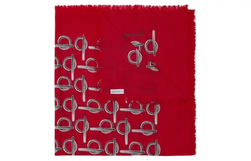 Burberry B-print Wool Scarf
