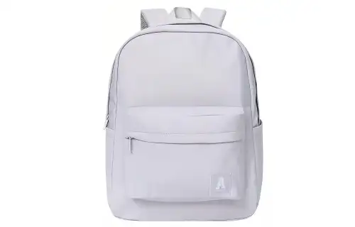 Anta Life Collection Fabric Top Student Backpack, Students Backpack Unisex Gray