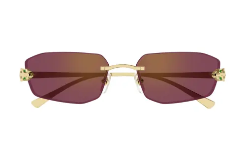 Cartier Geometric Frame Sunglasses