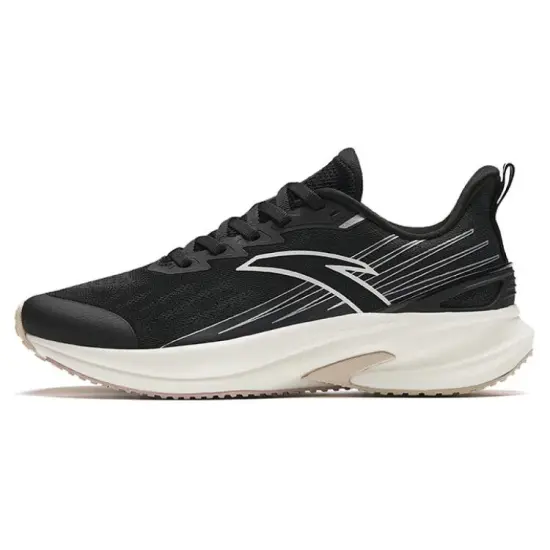 Anta Wear-resistant And Lightweight Low-Top Running Shoes Women's Black