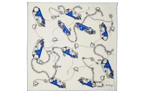 Burberry Knight Hardware print Scarf