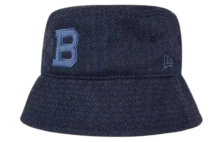 New Era Bucket Hats Unisex Navy Blue