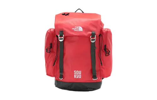 THE NORTH FACE 29.8L Backpack Outdoor Bag Nylon Red Unisex