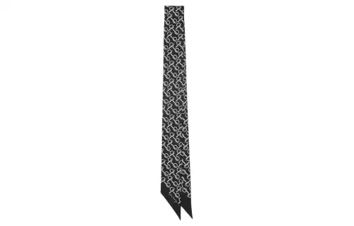 Burberry B-Printed Two-Toned Scarf