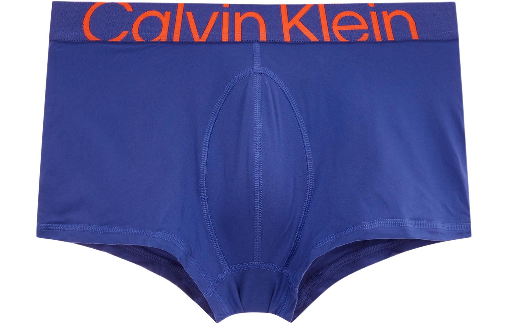 Мужские трусы CALVIN KLEIN Jacquard Waistband (ярко-синие)