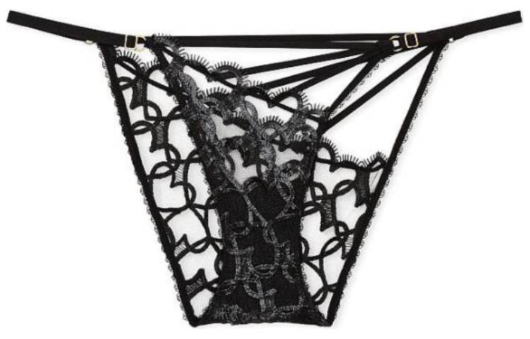Женские трусы Victoria's Secret (черные)