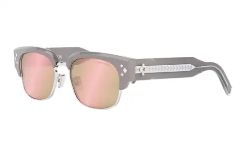 DIOR Browline Sunglasses Unisex Gray